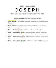 Load image into Gallery viewer, Joseph Bible Study (Genesis 37-50)