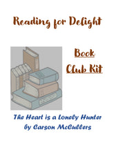 Load image into Gallery viewer, Book Club Kit: The Heart is a Lonely Hunter