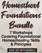 Load image into Gallery viewer, Homeschool Foundations Bundle