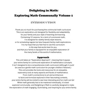 Load image into Gallery viewer, Delighting in Math Vol 1 (PDF)