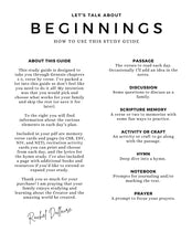 Load image into Gallery viewer, Beginnings Bible Study (Genesis 1-5)