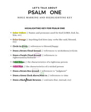 Load image into Gallery viewer, Psalm 1 Family Bible Study