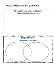 Load image into Gallery viewer, Women in Art Student Journal (PDF)
