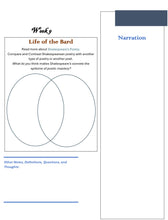 Load image into Gallery viewer, Shakespeare Volume 4 Student Journal (Print)
