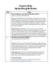 Load image into Gallery viewer, Composer Study: Hip Hop Through the Decades