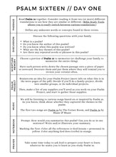 Load image into Gallery viewer, Psalm 13,16,23 Bundle