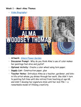 Load image into Gallery viewer, Alma Thomas Picture Study