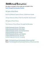 Load image into Gallery viewer, Composer Study: Rock Through the Decades