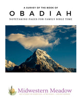 Load image into Gallery viewer, A Survey of.... Obadiah Bundle