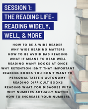 Load image into Gallery viewer, Reading for Life Course
