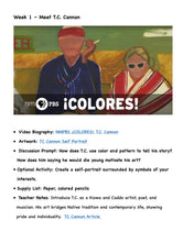 Load image into Gallery viewer, T.C. Cannon Picture Study