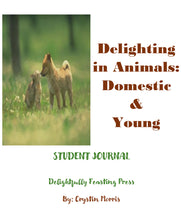 Load image into Gallery viewer, Animals: Domestic & Young Student Journal PRINT