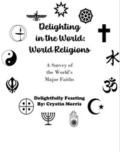 Load image into Gallery viewer, Delighting in the World: Religions (PRINT)