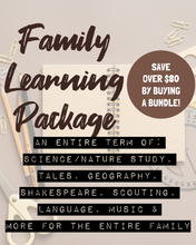 Load image into Gallery viewer, Family Learning Package (PDF)