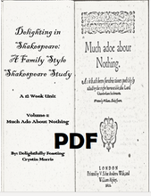 Load image into Gallery viewer, Delighting in Shakespeare Volume 1 (PDF)