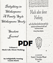 Load image into Gallery viewer, Shakespeare Volume 1 Student Journal (PDF)