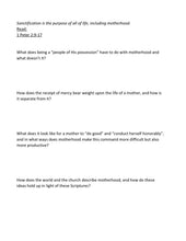 Load image into Gallery viewer, Sanctified Motherhood Study Guide