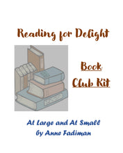 Load image into Gallery viewer, Book Club Kit: At Large and At Small