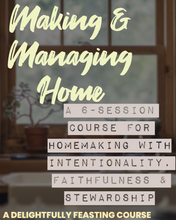 Load image into Gallery viewer, Making & Managing Home Course
