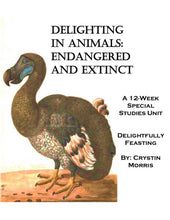 Load image into Gallery viewer, Delighting in Animals: Endangered and Extinct (PDF)