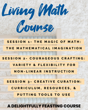 Load image into Gallery viewer, Living Math Course
