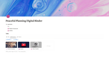 Load image into Gallery viewer, Peaceful Planning Course
