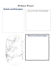 Load image into Gallery viewer, World Religions Journal (PRINT)
