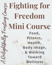 Load image into Gallery viewer, Fighting for Freedom Mini Course
