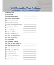 Load image into Gallery viewer, 2026 Reading Challenge
