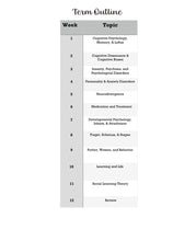 Load image into Gallery viewer, 3-Term Psychology Bundle
