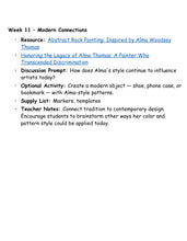 Load image into Gallery viewer, Alma Thomas Picture Study
