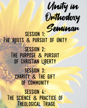 Load image into Gallery viewer, Unity in Orthodoxy Seminar
