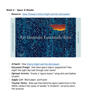 Load image into Gallery viewer, Alma Thomas Picture Study
