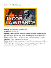 Load image into Gallery viewer, Jacob Lawrence Picture Study
