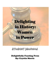 Load image into Gallery viewer, Women in Power Student Journal (PRINT)
