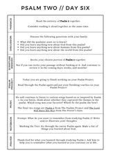 Load image into Gallery viewer, Psalm 1-3 Family Bible Study Bundle
