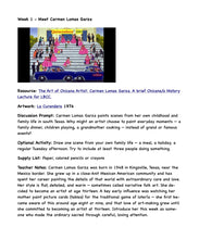 Load image into Gallery viewer, Carmen Lomas Garza Picture Study
