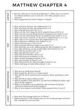 Load image into Gallery viewer, A Survey of.... Matthew Bundle
