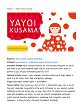 Load image into Gallery viewer, Yayoi Kusama Picture Study
