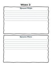 Load image into Gallery viewer, Expansive Etymology Student Word Journal
