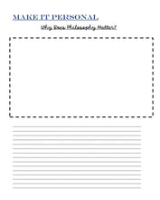 Load image into Gallery viewer, Delighting in Thought: Philosophy 1A STUDENT JOURNAL
