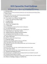 Load image into Gallery viewer, 2024 Reading Challenge
