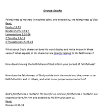 Load image into Gallery viewer, Faithful Motherhood Bible Study Guide
