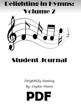Load image into Gallery viewer, Hymns 2 Student Journal (PDF)
