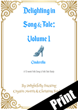 Load image into Gallery viewer, Delighting in Song and Tale: Cinderella (Print)

