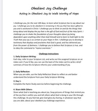 Load image into Gallery viewer, Obedient Joy Challenge
