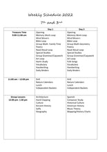Load image into Gallery viewer, Crystin's Schedule: 2022
