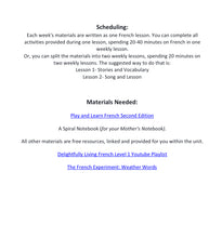 Load image into Gallery viewer, Delightfully Living French: Year 1, Unit 2 (PDF)
