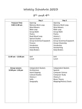 Load image into Gallery viewer, Crystin's Schedule: 2023
