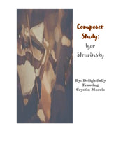 Load image into Gallery viewer, Composer Study: Stravinsky PRINT
